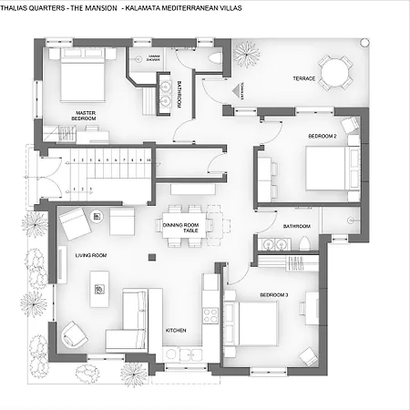The Mansion - Mediterranean Kalamata